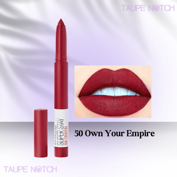 Maybelline Superstay Matte Ink Crayon Lipstick - Image 5