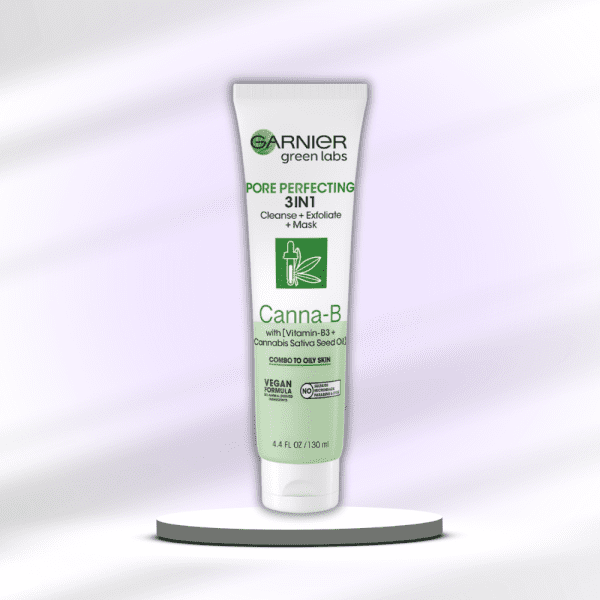 Garnier Green Labs Canna-B Pore Perfecting 3 in 1 Clay Cleanser 130ml
