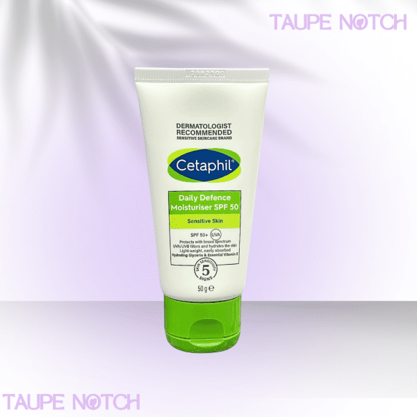 Cetaphil Daily Defence Moisturiser SPF 50+, 50 g