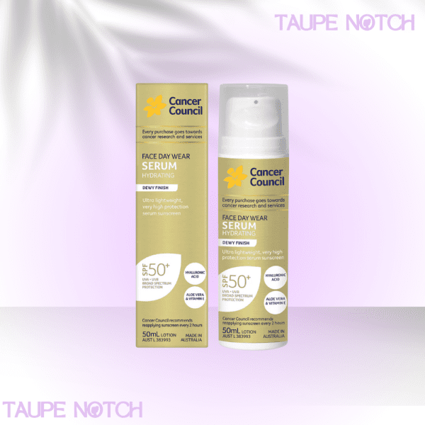 Cancer Council Face Day Wear Serum Hydrating SPF50+ 50ml