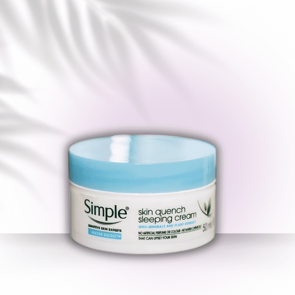 Simple Water Boost Skin Quench Sleeping Cream 50ml