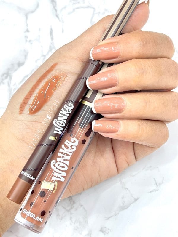 SHEGLAM | Willy Wonka Cocoa Kiss Lip Duo-Brownie Bite - Image 5