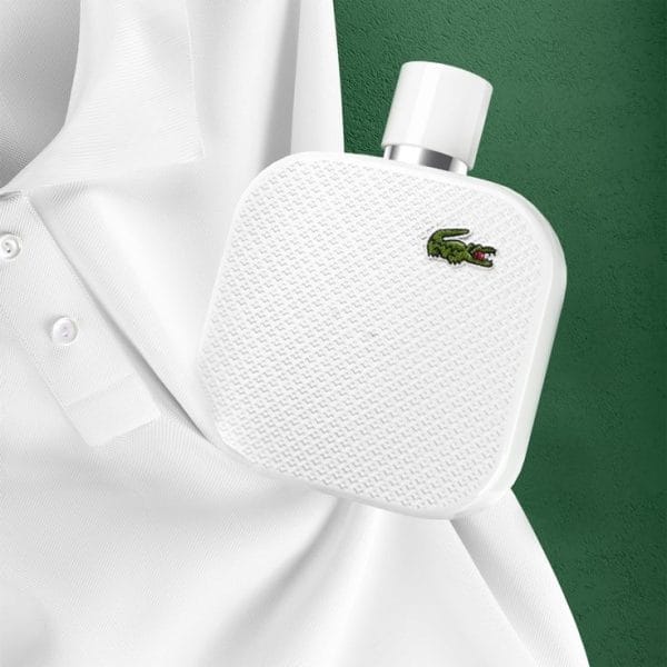 Lacoste L.12.12 Blanc Eau De Toilette For Men 100 ML - Image 3