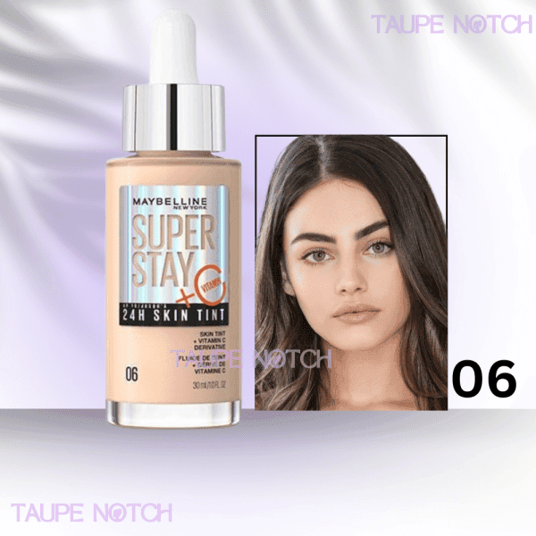 MAYBELLINE SUPER STAY UP TO 24HR SKIN TINT WITH VITAMIN C 30 ML - Image 4