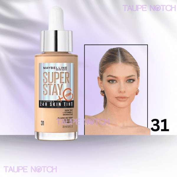 MAYBELLINE SUPER STAY UP TO 24HR SKIN TINT WITH VITAMIN C 30 ML - Image 7