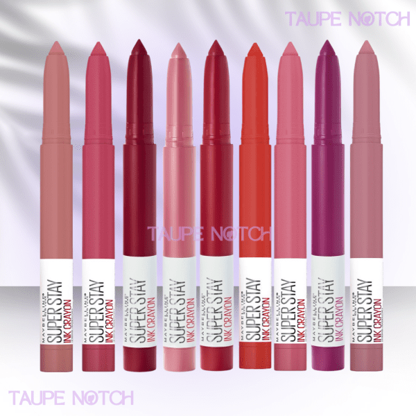Maybelline Superstay Matte Ink Crayon Lipstick