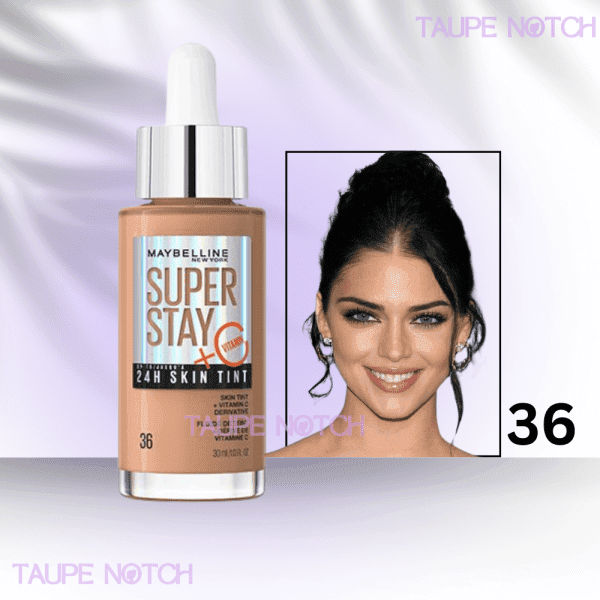 MAYBELLINE SUPER STAY UP TO 24HR SKIN TINT WITH VITAMIN C 30 ML - Image 8
