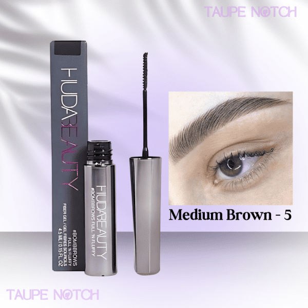 Huda Beauty BOMBBROWS Full ‘n Fluffy Fiber Gel - Image 4