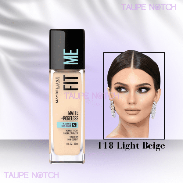 Maybelline Fit Me Matte + Poreless Foundation - Image 4