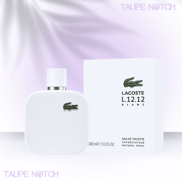Lacoste L.12.12 Blanc Eau De Toilette For Men 100 ML