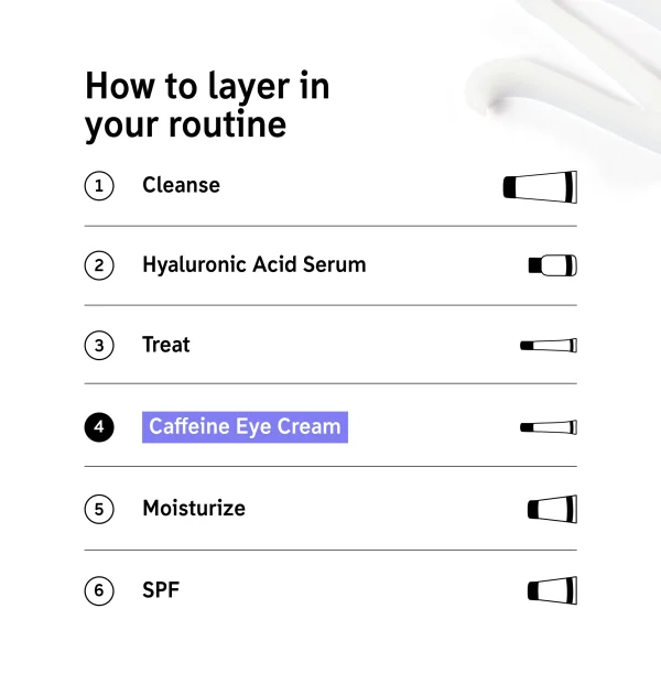 The Inkey List Caffeine Eye Cream 15 ml - Image 3