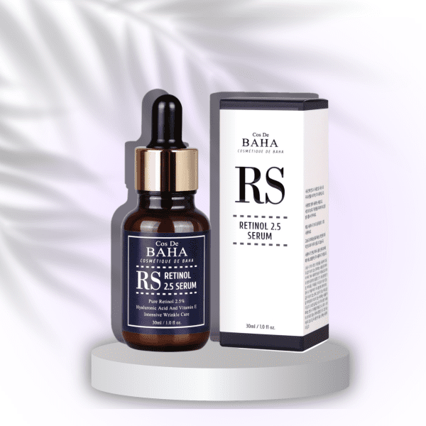 Cos De Baha Retinol 2.5% Facial Serum with Vitamin E 30ml