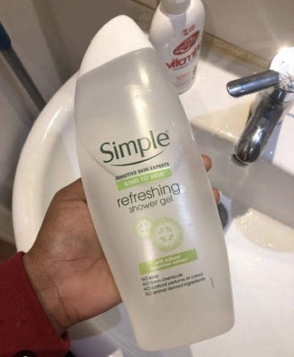 Simple Refreshing Shower Gel 500 ml - Image 3