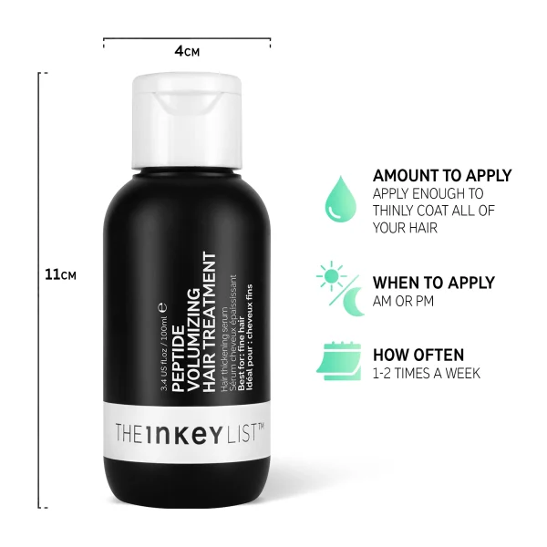 The Inkey List Peptide Volumizing Hair Treatment 100 ml - Image 3