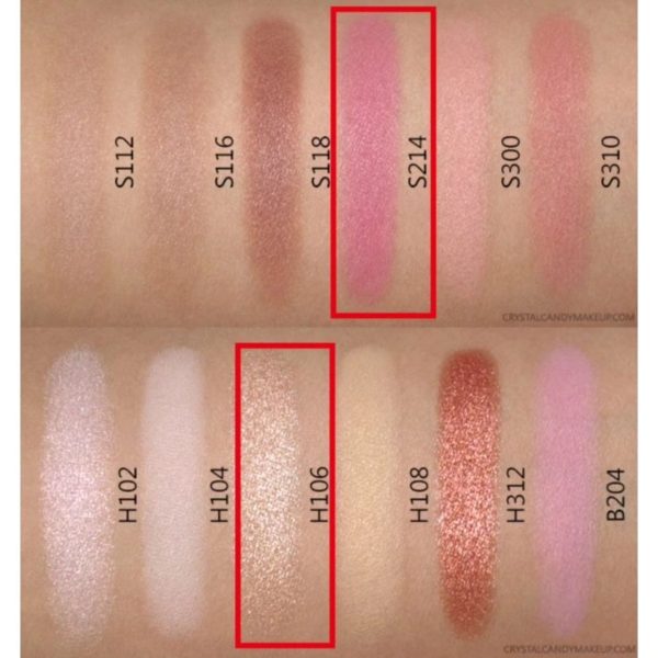 MAKE UP FOR EVER Artist Face Color Mini Highlighter & Blush Duo - Image 4