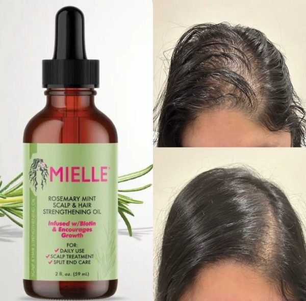 Mielle  Rosemary Mint Scalp & Hair Strengthening Oil 59 ml - Image 2