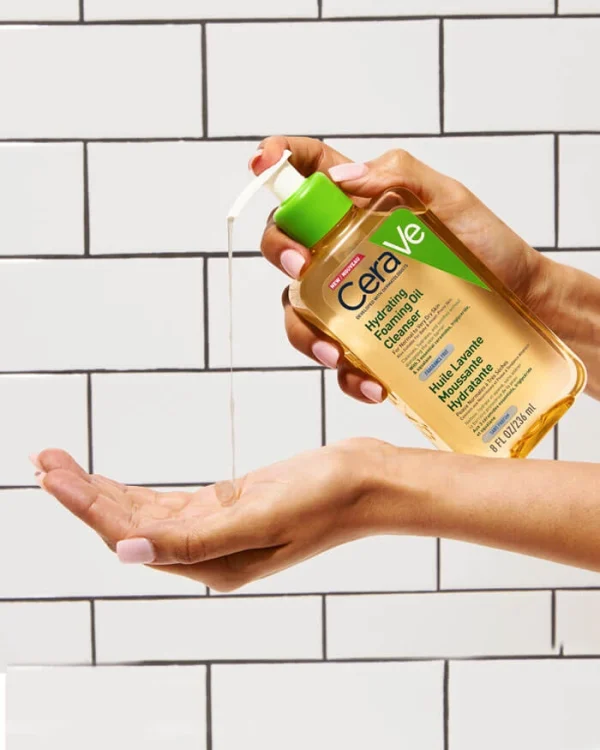 Cerave Hydrating Foaming Oil Cleanser 236 ml - Image 2