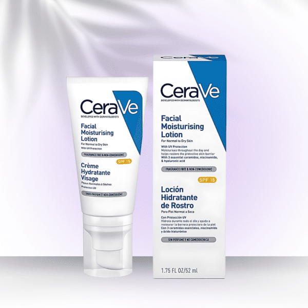 Cerave Ceramides AM Facial Moisturising Lotion with SPF 15  52 ml