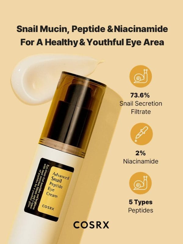 Cosrx Advanced Snail Peptide Eye Cream 25 ml - Image 4