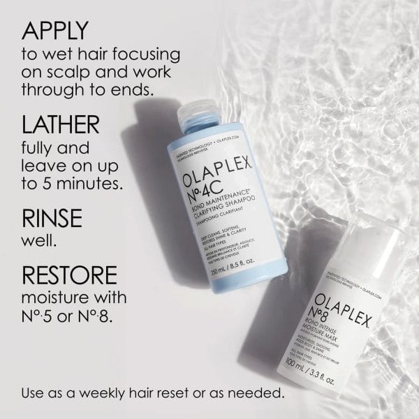 OLAPLEX Nº.4C BOND MAINTENANCE® CLARIFYING SHAMPOO 250 ML - Image 4