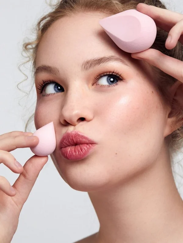 SHEGLAM Strawberry Feels Forever Beauty Sponge Duo - Image 2
