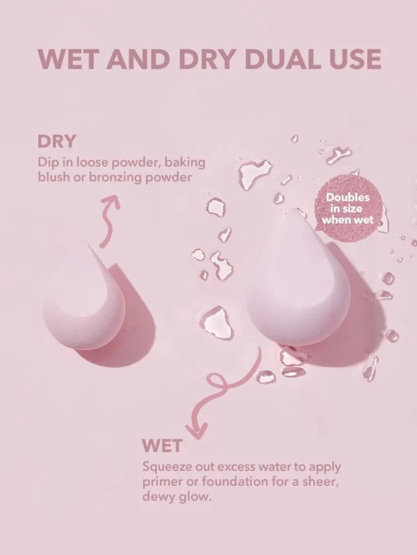 SHEGLAM Strawberry Feels Forever Beauty Sponge Duo - Image 8