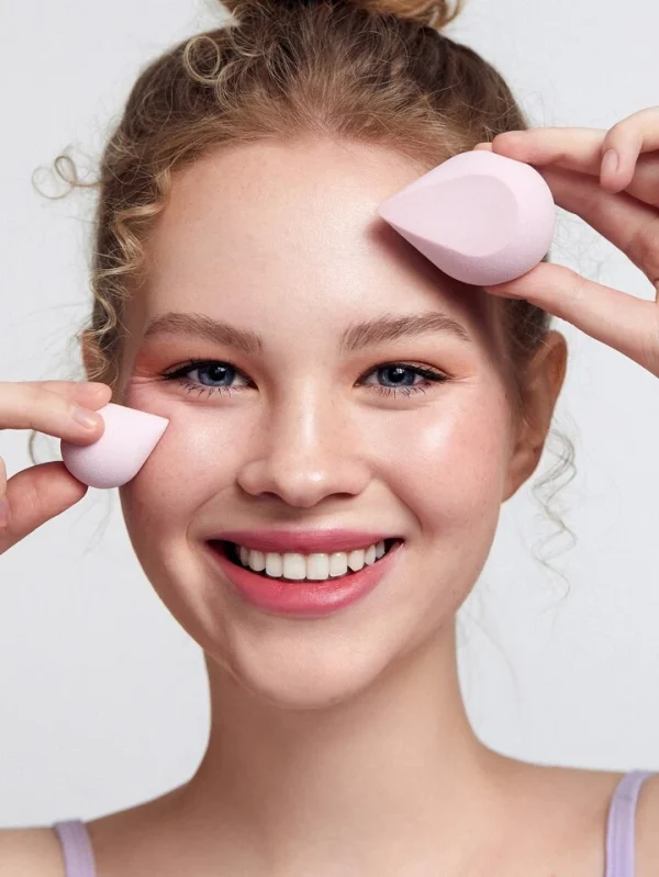 SHEGLAM Strawberry Feels Forever Beauty Sponge Duo - Image 3