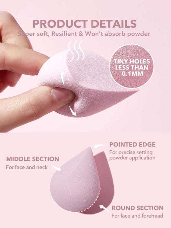 SHEGLAM Strawberry Feels Forever Beauty Sponge Duo - Image 7