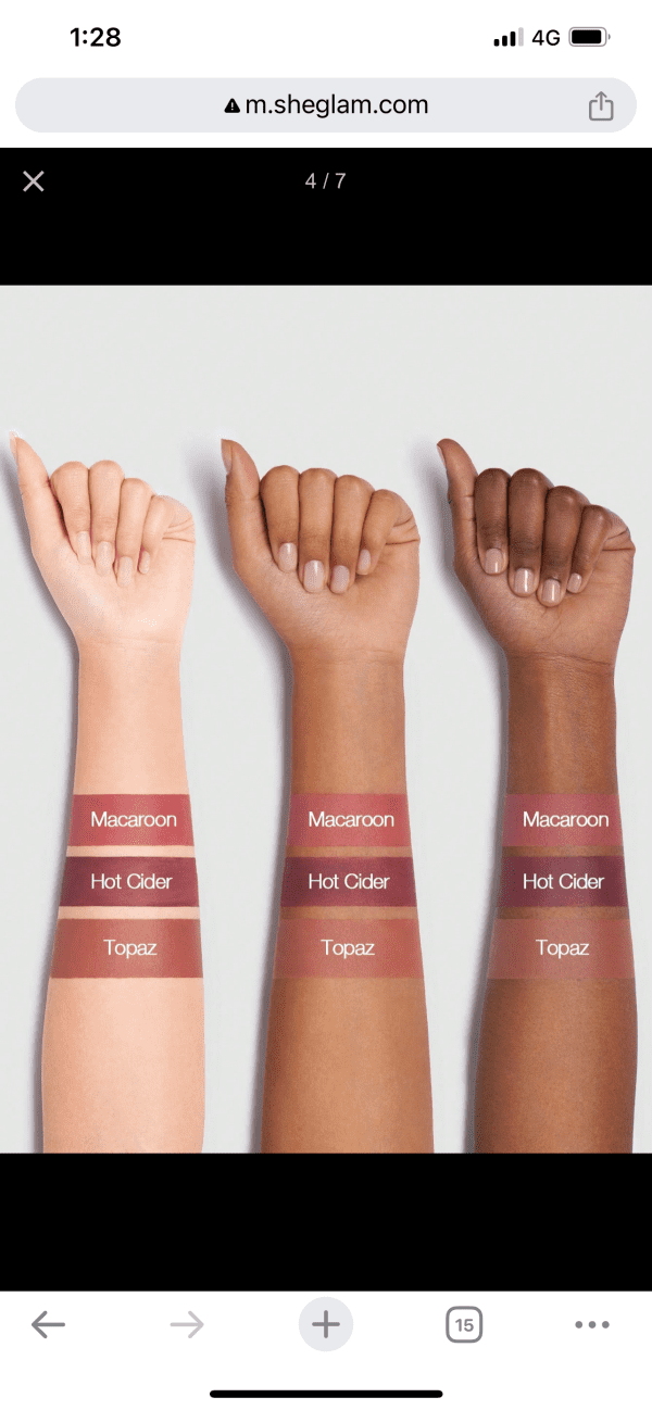 SHEGLAM Matte Allure Mini Liquid Lipstick Set - Feel Real - Image 9