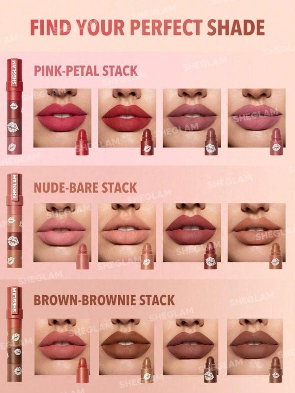 Sheglam Mega Lip Stack - Image 5