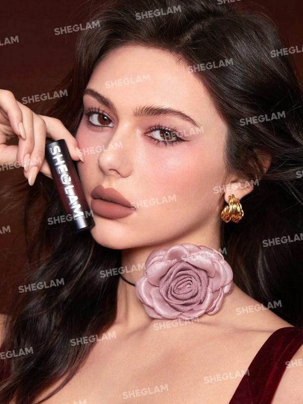 Sheglam Dynamatte Bloom Long-Lasting Matter Lipstick (Amber Rose Ver.) - Image 4