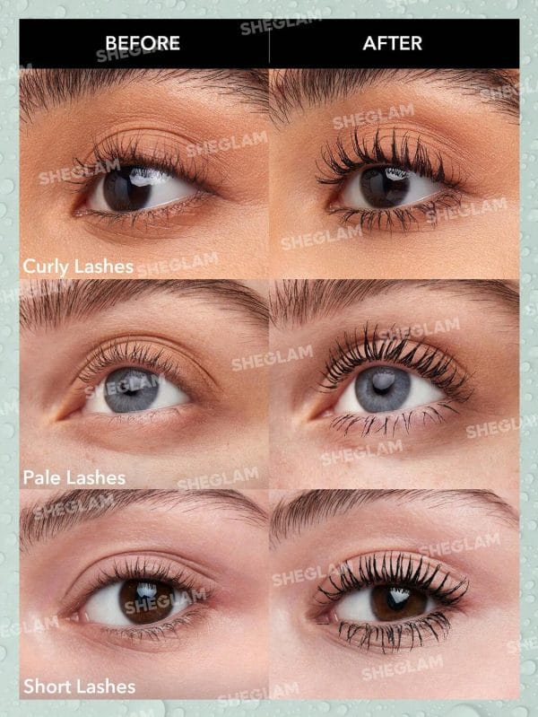 SHEGLAM All-In-One Volume & Length Mascara - Image 4