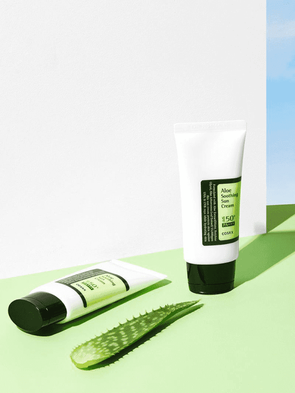 COSRX Aloe Soothing Sun Cream SPF50 PA+++ 50ml - Image 6
