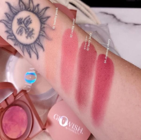 Huda Beauty GloWish Cheeky Vegan Blush Powder - Image 2