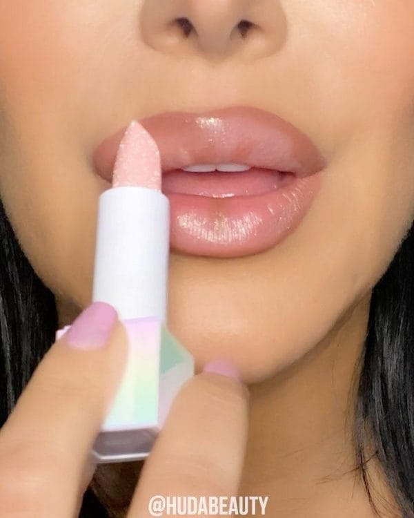 Huda Beauty Diamond Lip Balm ~ Negligee - Image 5