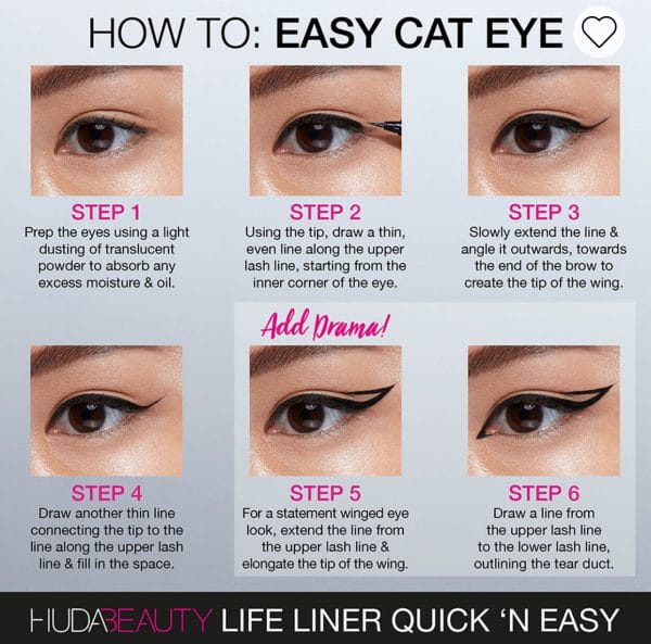 Huda Beauty Life Liner Quick 'N Easy Precision Liquid Eye Liner Mini - Image 5
