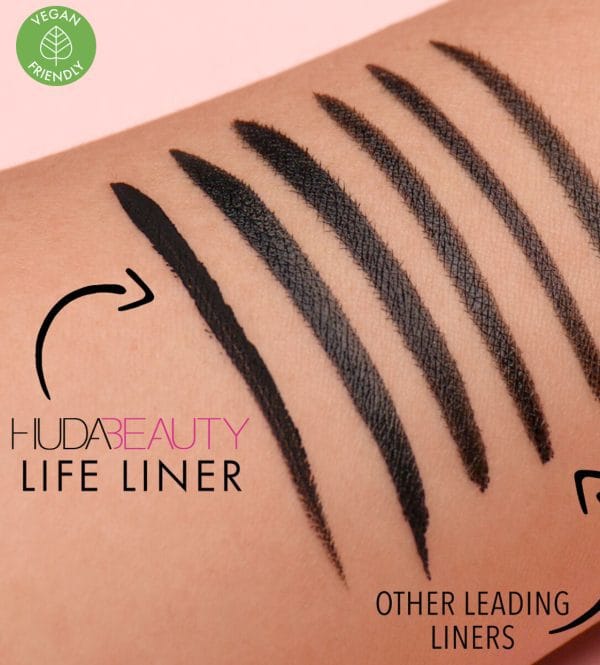 Huda Beauty Life Liner Double Ended Eyeliner Liquid & Pencil - Image 3