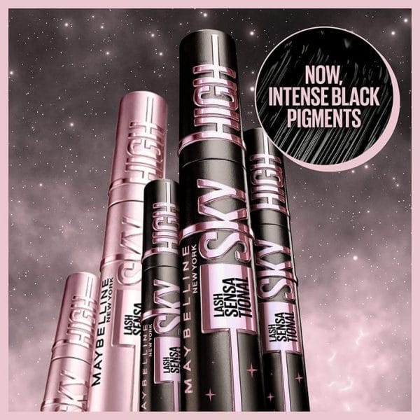 Maybelline Lash Sensational Sky High Washable Mascara -Cosmic Black - Image 4