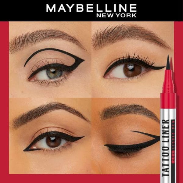 Maybelline Tattoo Liner 48H Liquid Pen 1ml. Black - Image 4
