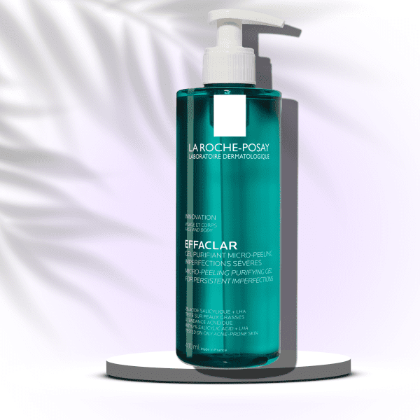 La Roche Posay Effaclar Micro-Peeling Purifying Gel Cleanser – 400ml
