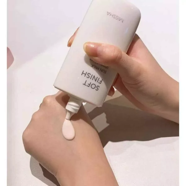 Missha All Around Safe Block Soft Finish Sun Milk SPF50+  PA+++(70ml) - Image 3