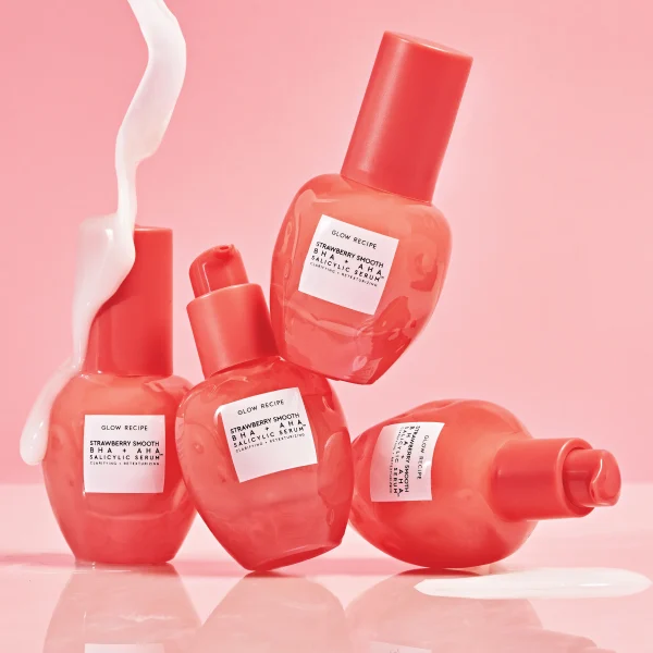 Glow Recipe Strawberry Smooth BHA+AHA Salicylic Serum 30 ml - Image 3