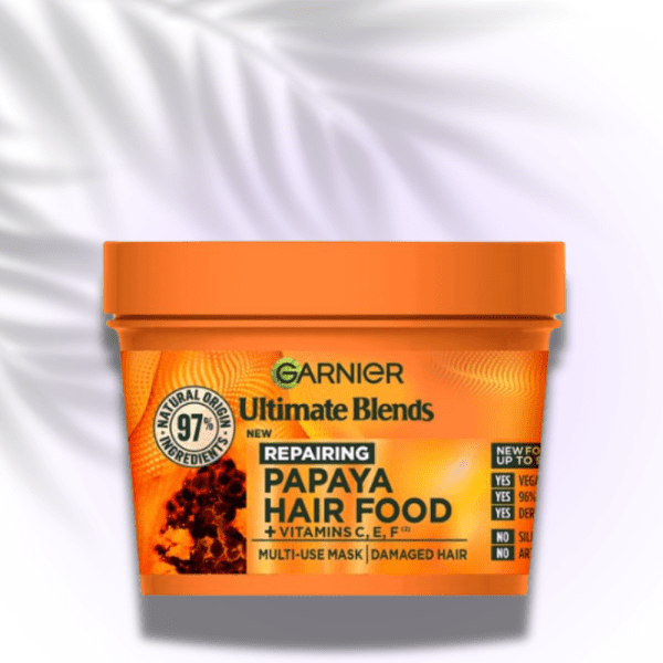Garnier Hair Food, Papaya 3-in-1 Hair Mask Treatment, 400ml