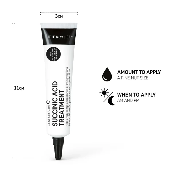 The Inkey List Succinic Acid Acne Treatment 15 ml - Image 2