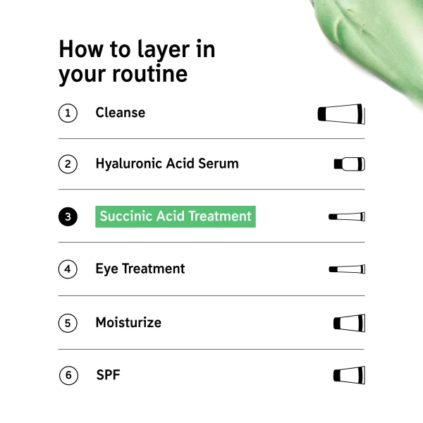 The Inkey List Succinic Acid Acne Treatment 15 ml - Image 3