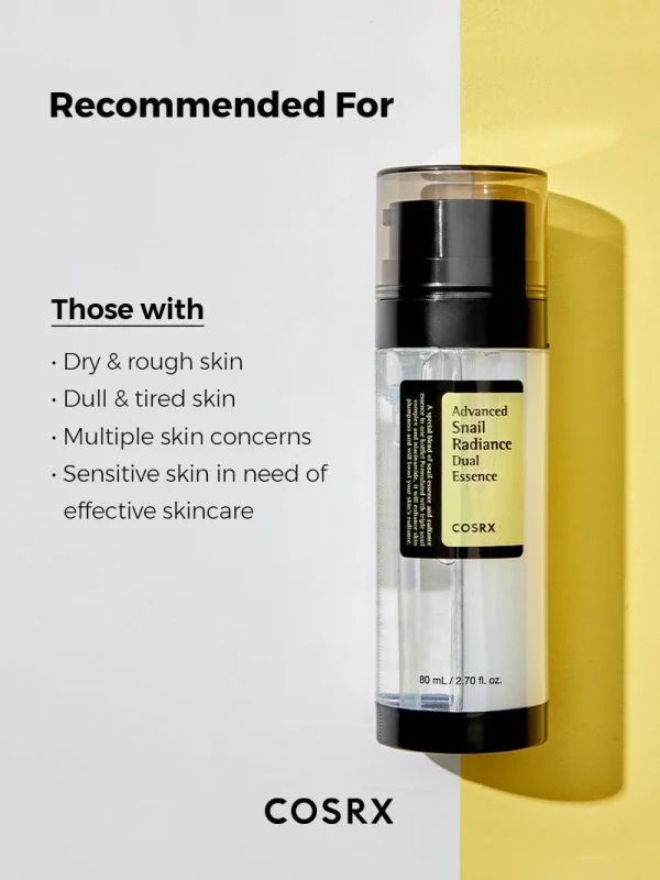 Cosrx Advanced Snail Radiance Dual Essence 80 ml - Image 6