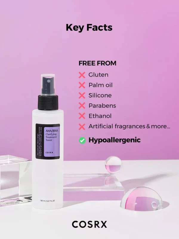 Cosrx AHA/BHA Clarifying Treatment Toner - Image 3