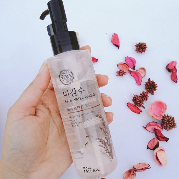 The face shop rice water bright cleansing oil  - 150ml - Image 4