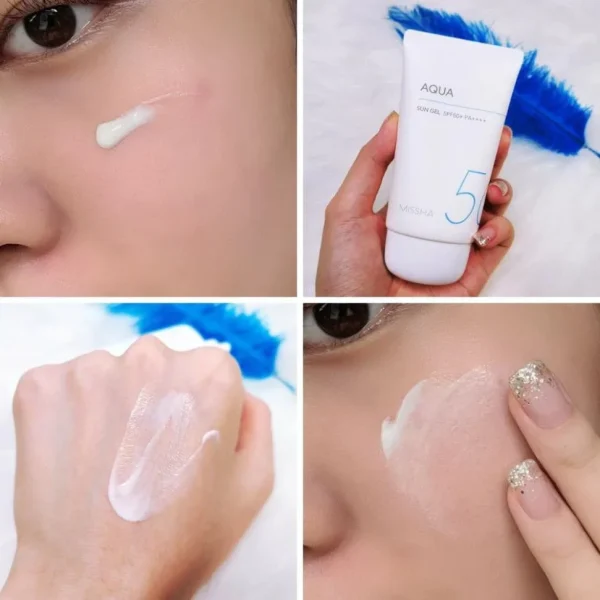 Missha All Around Safe Block Aqua Sun Gel SPF50+/PA++++ - Image 5