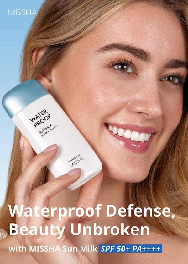 Missha All Around Safe Block Waterproof Sun Milk SPF50+/PA+++ - Image 2